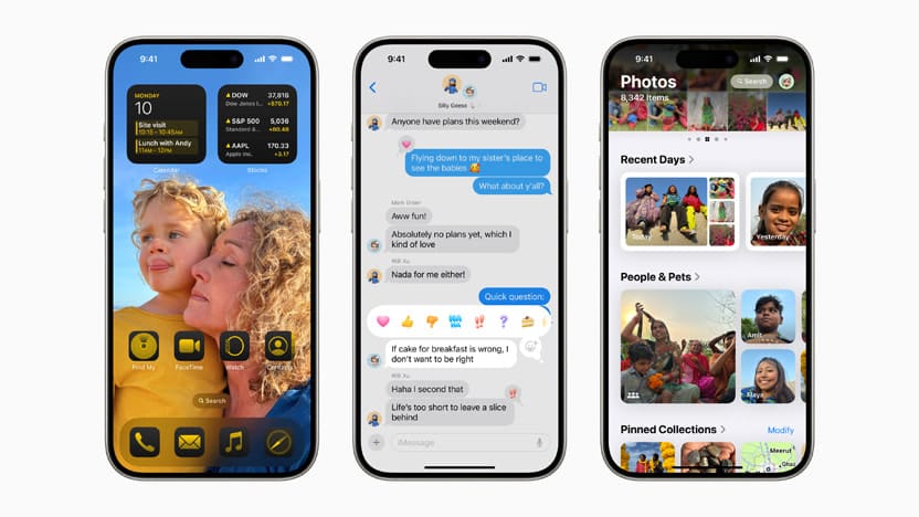Ilustrasi Apple dengan Sistem Operasi Terbaru iOS 18