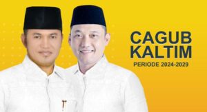 Foto: Bakal Calon Gubernur dan Wakil Gubernur Kalimantan Timur, Rudy Mas'ud (kiri) dan Ir Seno Aji (kanan).
