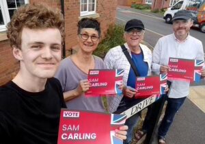 Foto: Anggota Parlemen Inggris termuda dari Partai Buruh yang baru berusia 22 tahun, Sam Carling.