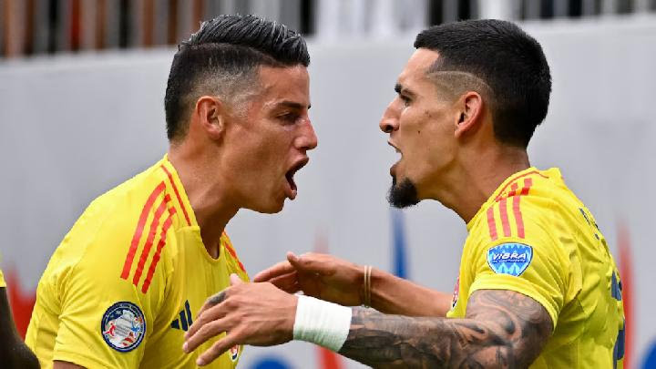 Kemenangan Kolombia atas Panama, dengan skor 5-0, Minggu (7/7/2024).