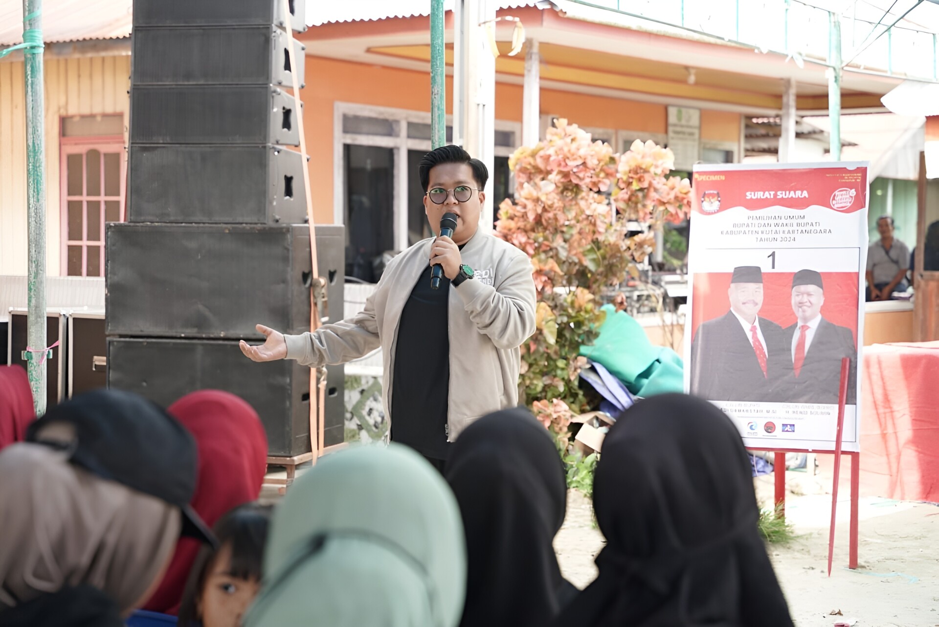 Foto: Keseruan Kampanye Edi-rendi Saat Kunjungannya ke Muara Jawa Pesisir, Muara Kembang, dan Senipah.